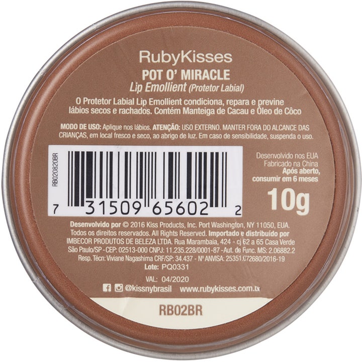 Ruby Kisses Pot O Miracle