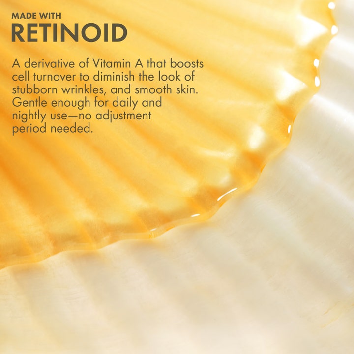 Origins Plantscription Active Wrinkle Correction Serum 48 ml rynkeserum med retinoid og en glansfull gyllen tekstur