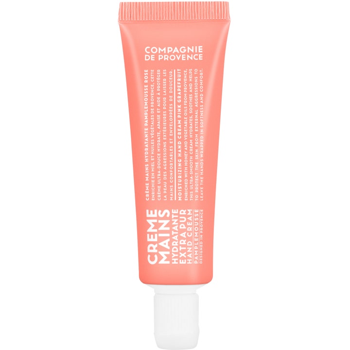 Compagnie de Provence Extra Pur Hand Cream Pink Grapefruit fuktighetsgivende håndkrem i ferskenfarget tube
